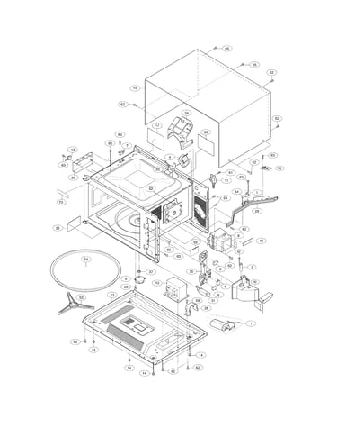 Oven cabinet
