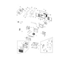 Frigidaire FAM155R1AB recommended spare parts diagram