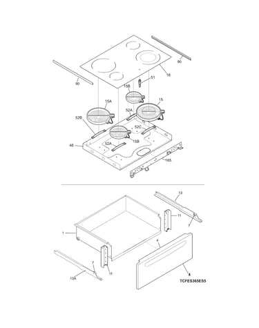 Top/drawer