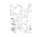 Frigidaire BGGF3042KFA body diagram