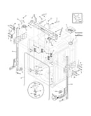 Upper frame/tub