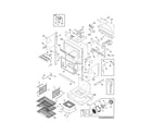 Electrolux EW30EW65GS6 lower oven diagram