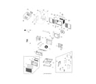 Frigidaire FAS257S2AB recommended spare parts diagram