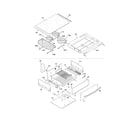 Frigidaire CPES3085KF1 top/drawer diagram