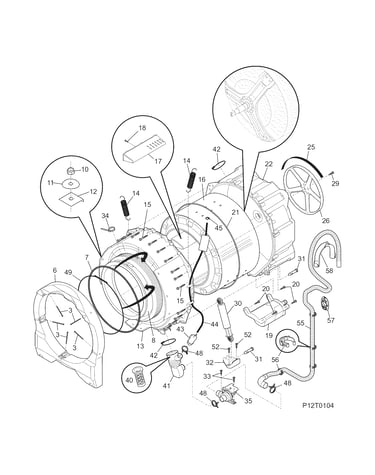 Motor/tub