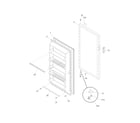 Frigidaire FFU12F2HW5 door diagram