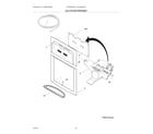 Frigidaire DGHS2634KE1 ice & water dispenser diagram