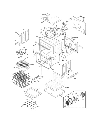 Upper oven