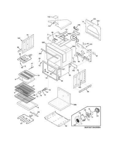 Upper oven