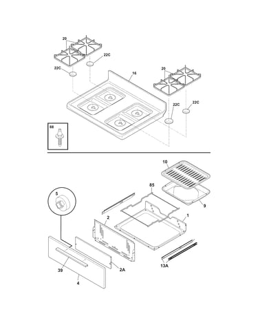 Top/drawer