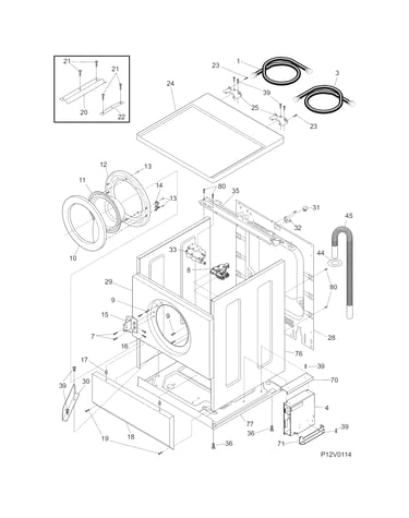 Cabinet/top