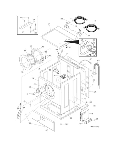 Cabinet/top