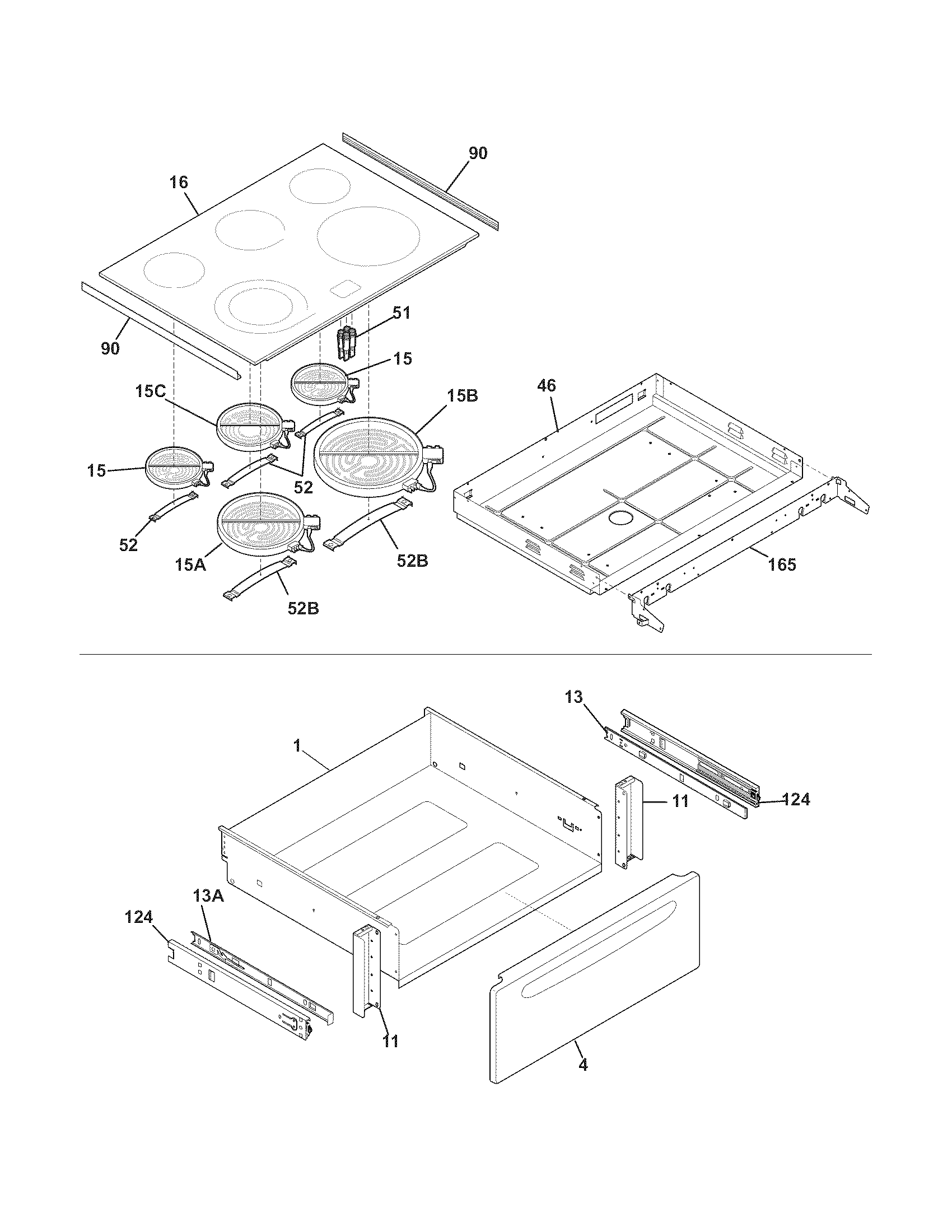 Top/drawer