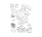 Frigidaire FGGS3045KWA body diagram