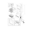 Frigidaire FFH17F7HWD cabinet diagram