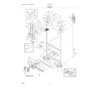 Electrolux EW23BC70IS0 cabinet diagram