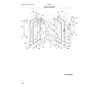 Electrolux EI23BC55IS1 fresh food door diagram