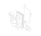 Frigidaire PLRU1778ES8 door diagram