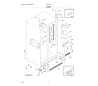 Frigidaire FSC23R5DSBL cabinet diagram