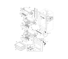 Electrolux E32AR75FPS4 cabinet diagram