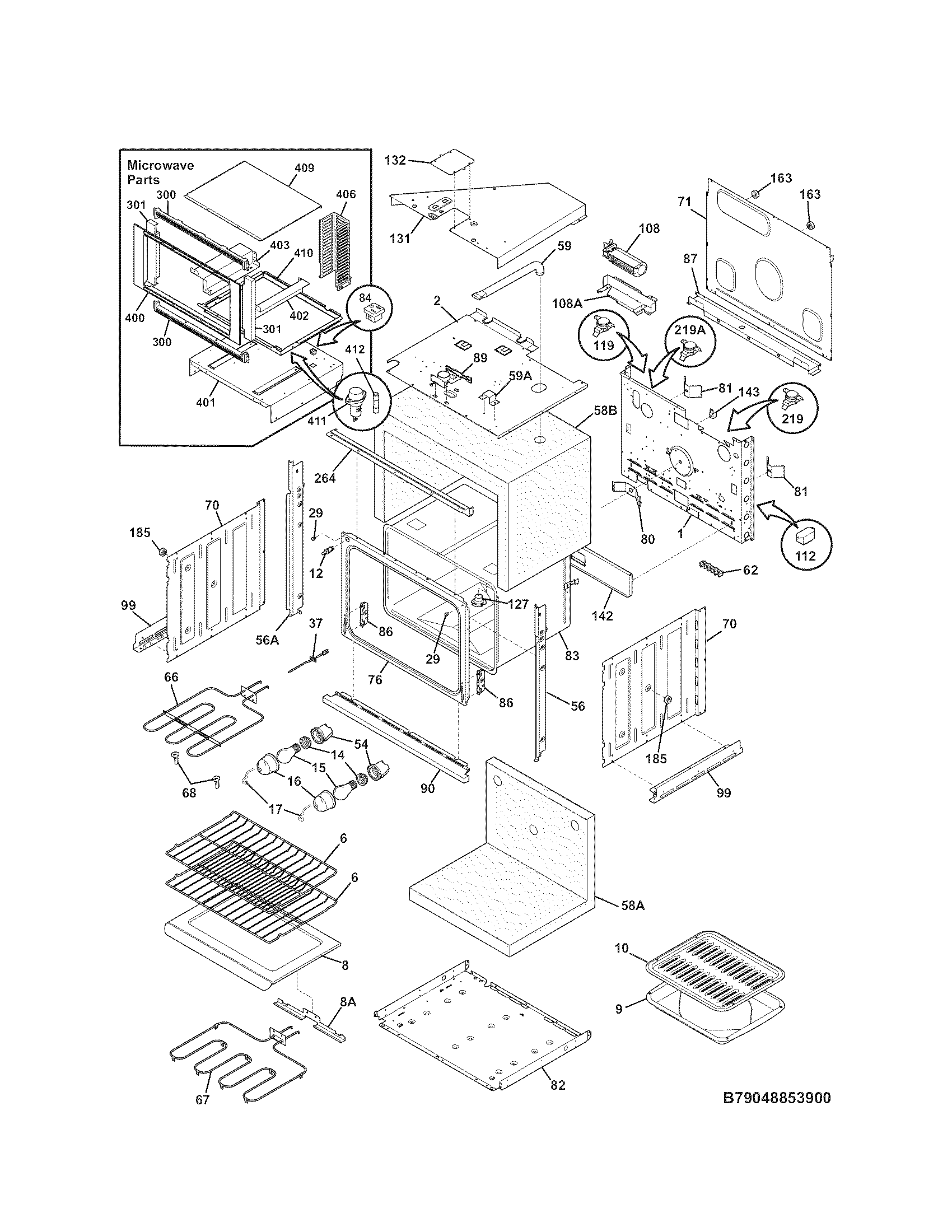 Lower oven