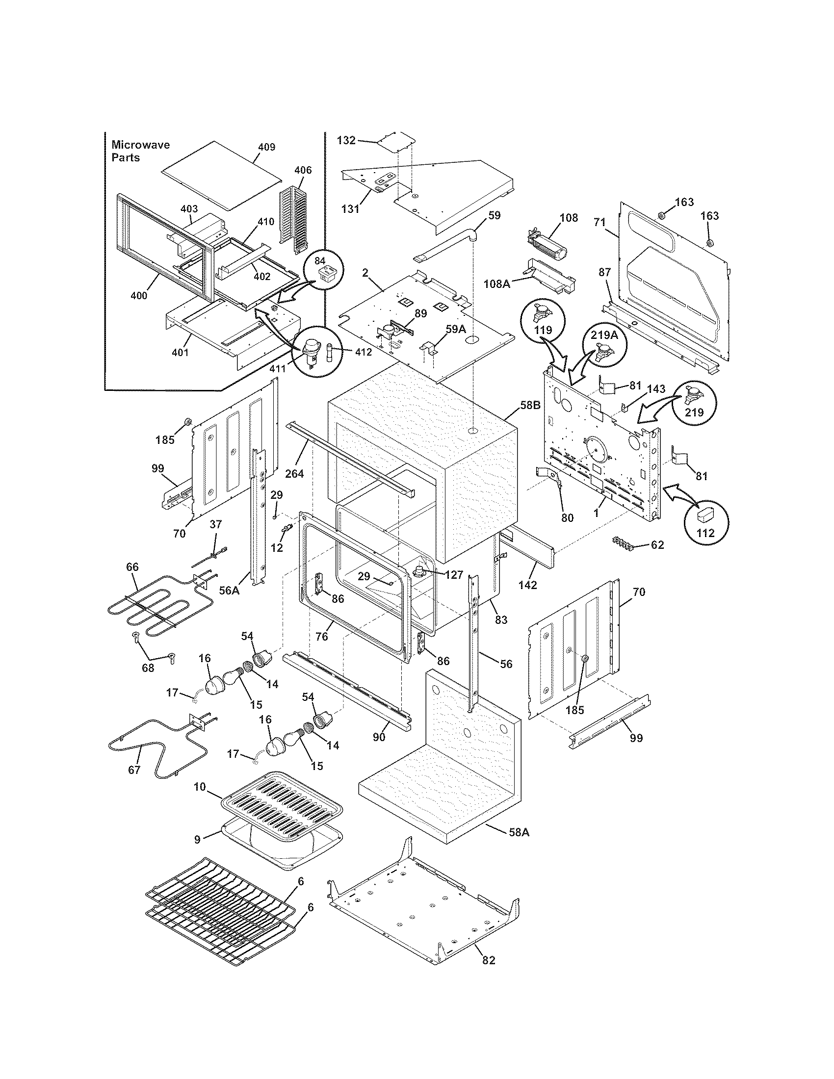 Lower oven