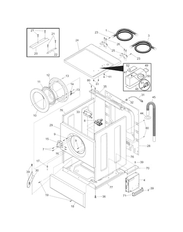 Cabinet/top
