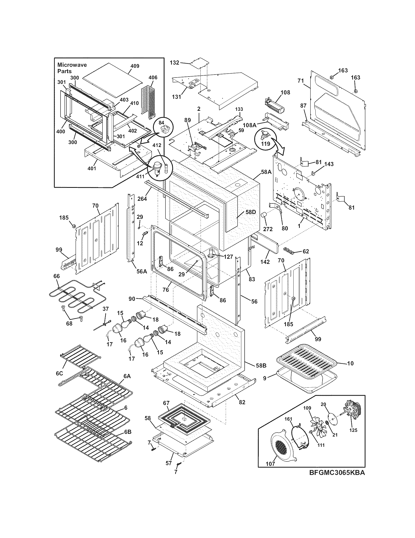 Lower oven