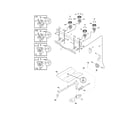 Frigidaire FGFB337GCG burner diagram