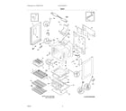 Frigidaire LGGF3042KFC body diagram