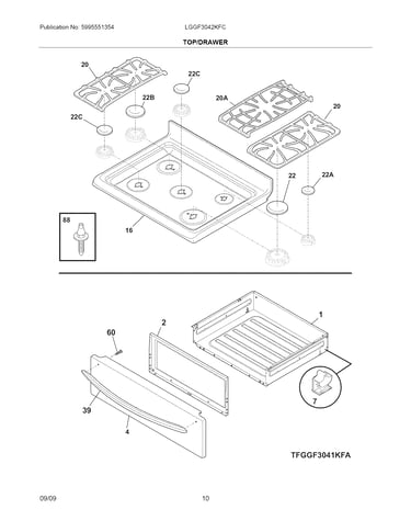 Top/drawer