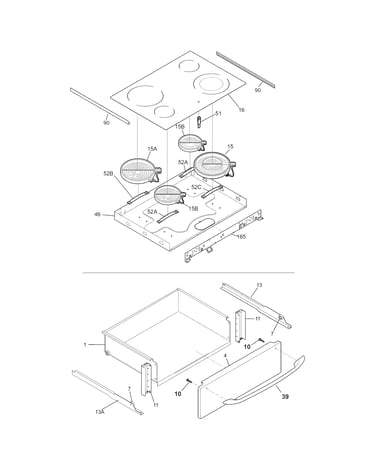 Top/drawer