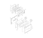 Frigidaire CFEF257CS5 door diagram