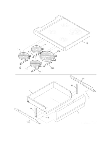 Top/drawer