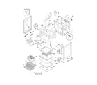 Frigidaire FEF369HSD body diagram