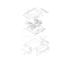Kenmore 79046783900 top/drawer diagram