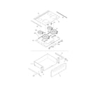 Kenmore 79046782900 top/drawer diagram