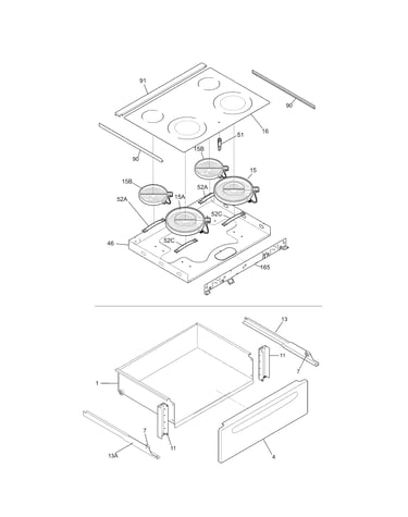 Top/drawer