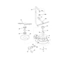Frigidaire FDB1450CHS4 motor & pump diagram