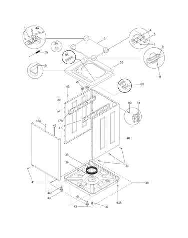 Lower cabinet/top