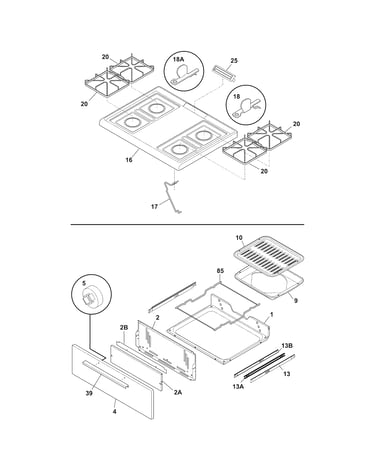 Top/drawer
