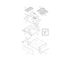 Frigidaire FGS365ESI top diagram