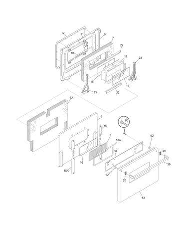 Oven door