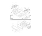Kenmore 7907861850A top/drawer diagram