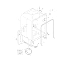 Frigidaire FGBD2431KQ1 tub diagram