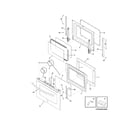 Kenmore 79036903900 door diagram