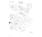 Frigidaire FGHS2644KF1 ice container diagram