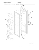 Refrigerator door