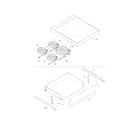 Kenmore 79090154305 top/drawer diagram