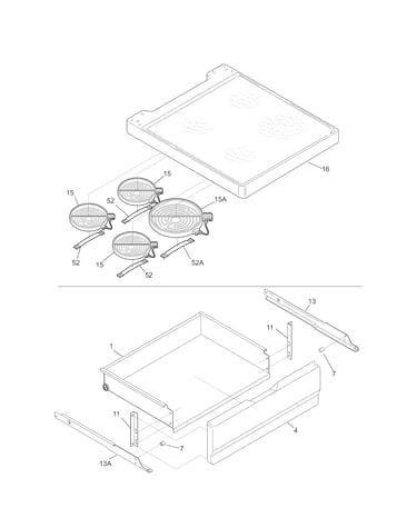 Top/drawer